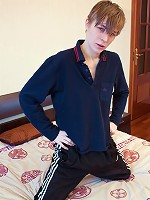 Young man has his cock played with