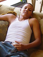 Young latino boys stretching his tight firm ass