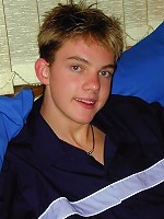 Cool sweet guy strip off in his soft bed