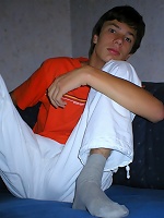 Sweet innocent shy Teen Boy
