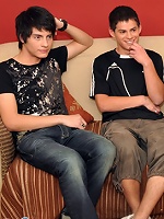 Lusty for boys oldie picks up three twink cutie